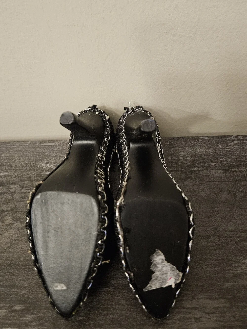 Black Velvet Jewelry Display Bust w/ Two Shoe Ring Displays & Two Jewelry Trays